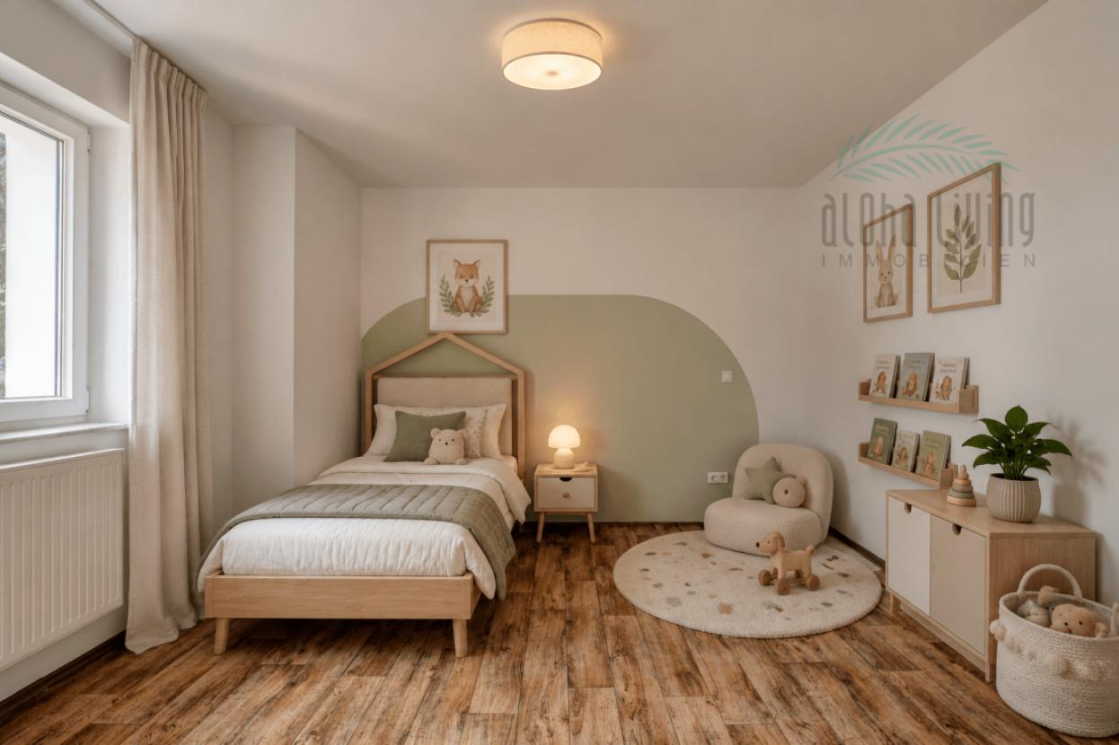 Visualisierung - Schlafzimmer 2 (OG)