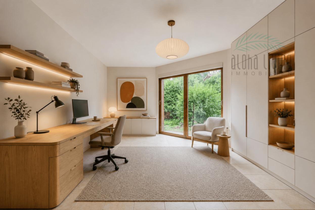 Visualisierung - Arbeitszimmer (EG)