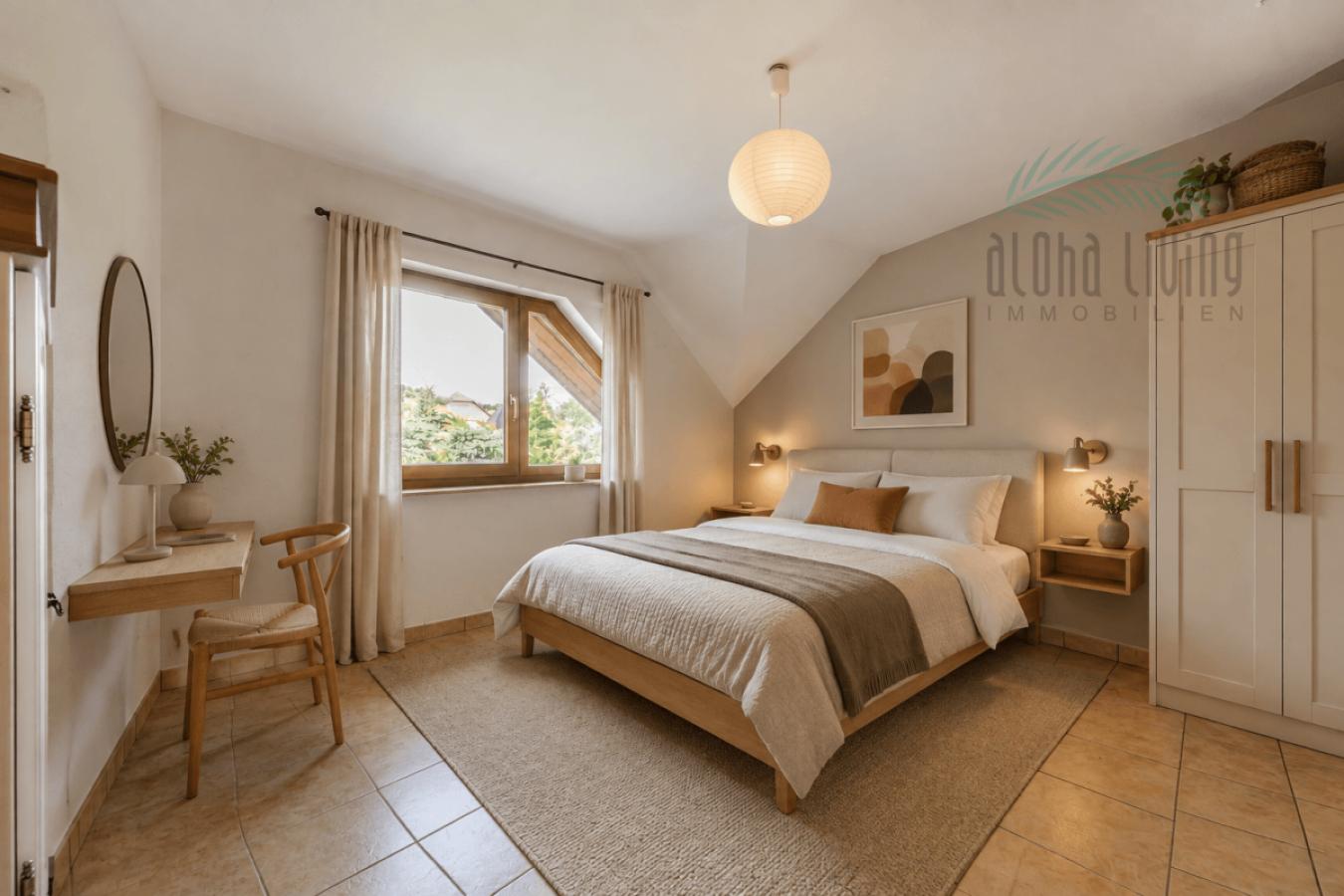 Visualisierung - Schlafzimmer 3 (OG)