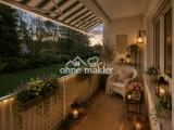 Loggia mit Grünblick