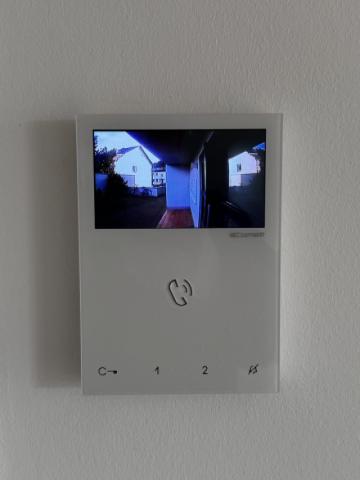 Videogegensprechanlage (Fa. Comelit)