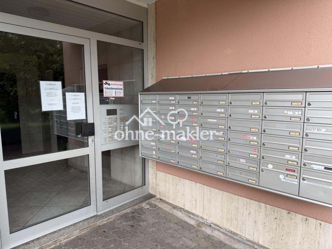 Eingangsbereich vor dem Haus