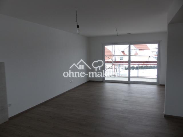 Blick Küche zum Wohnzimmer