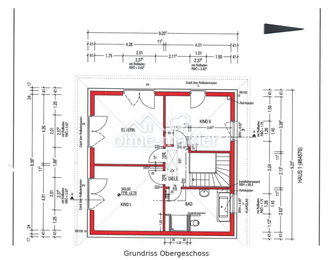 Grundriss OG