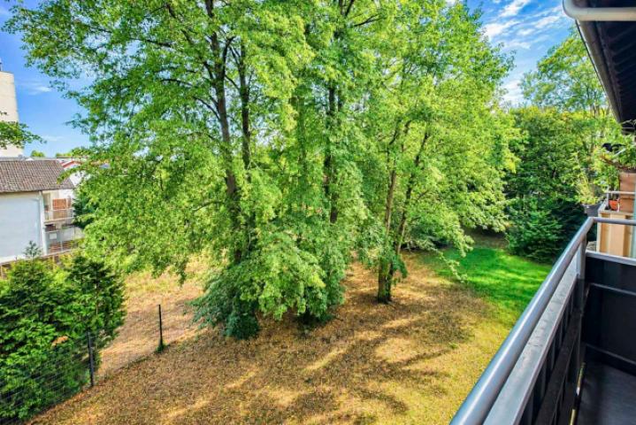 Ausblick vom Balkon