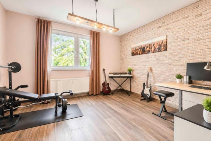 Zimmer Homeoffice Fitness
