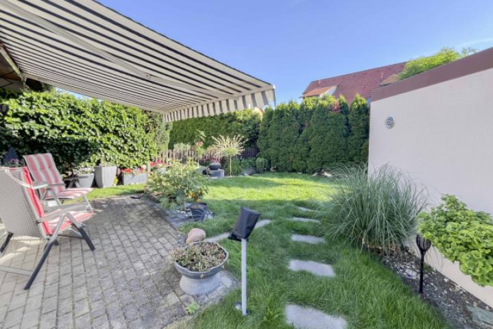 Terrasse und Garten