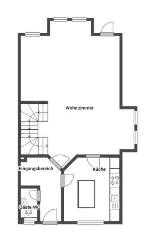Grundriss Skizze EG