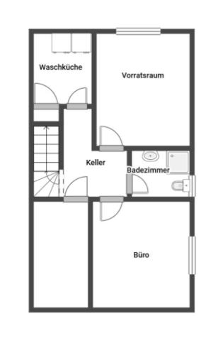 Grundriss Skizze UG