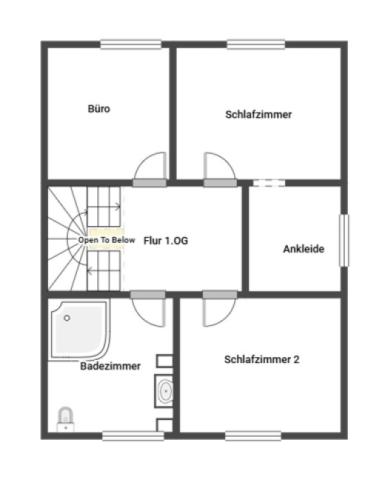 Grundriss Skizze OG