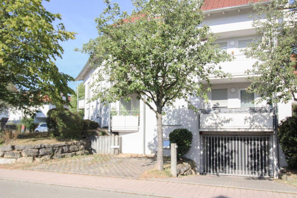 Hausansicht mit TG-Zufahrt