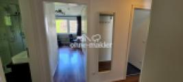 Blick ins Schlafzimmer