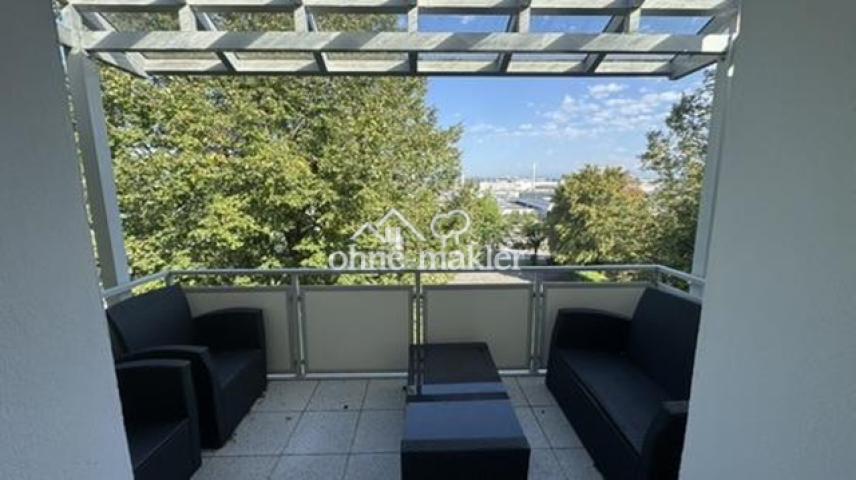Balkon mit Sitzbereich - Küche