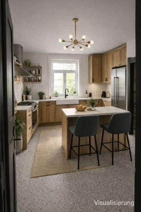 Visualisierung 1.- 3. OG Stam 7 Kochen