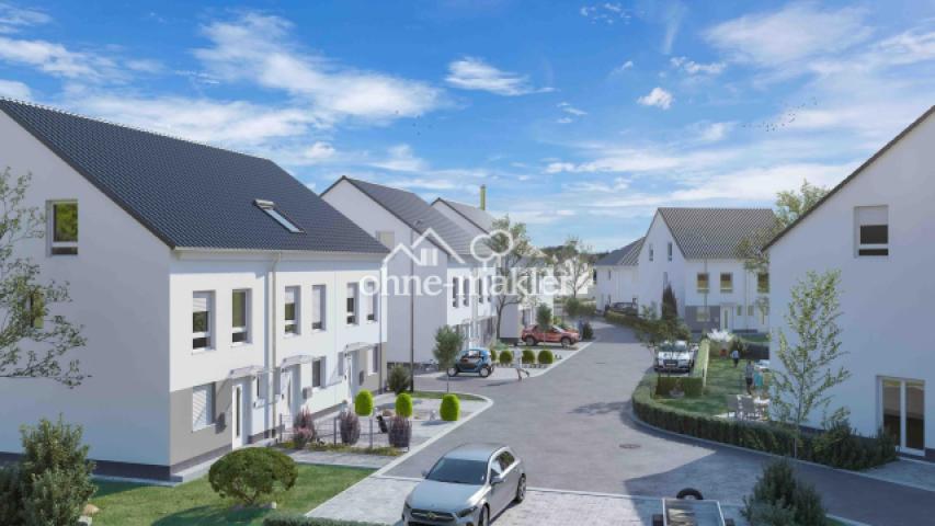 Ansicht Dörfelsweg Doppelhaus