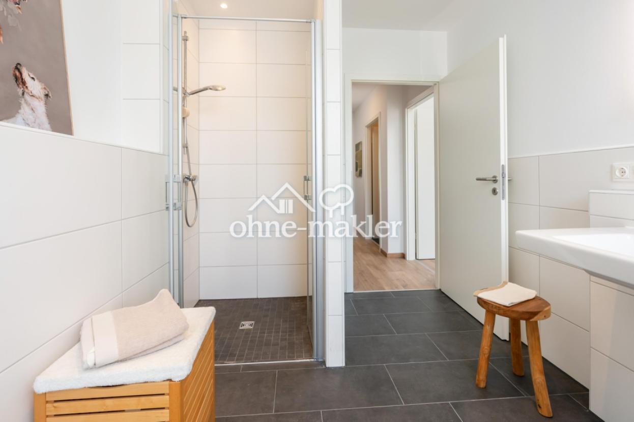 Begehbare Dusche