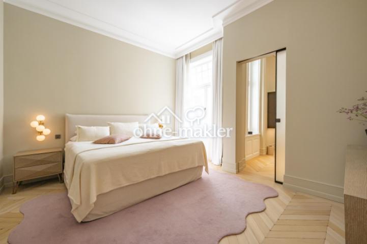 Schlafzimmer mit Bad 'en suite