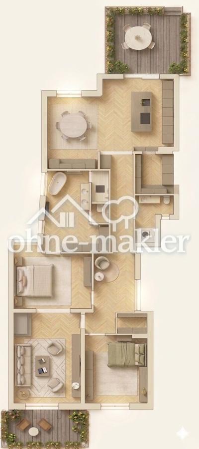 Grundriss Wohnung