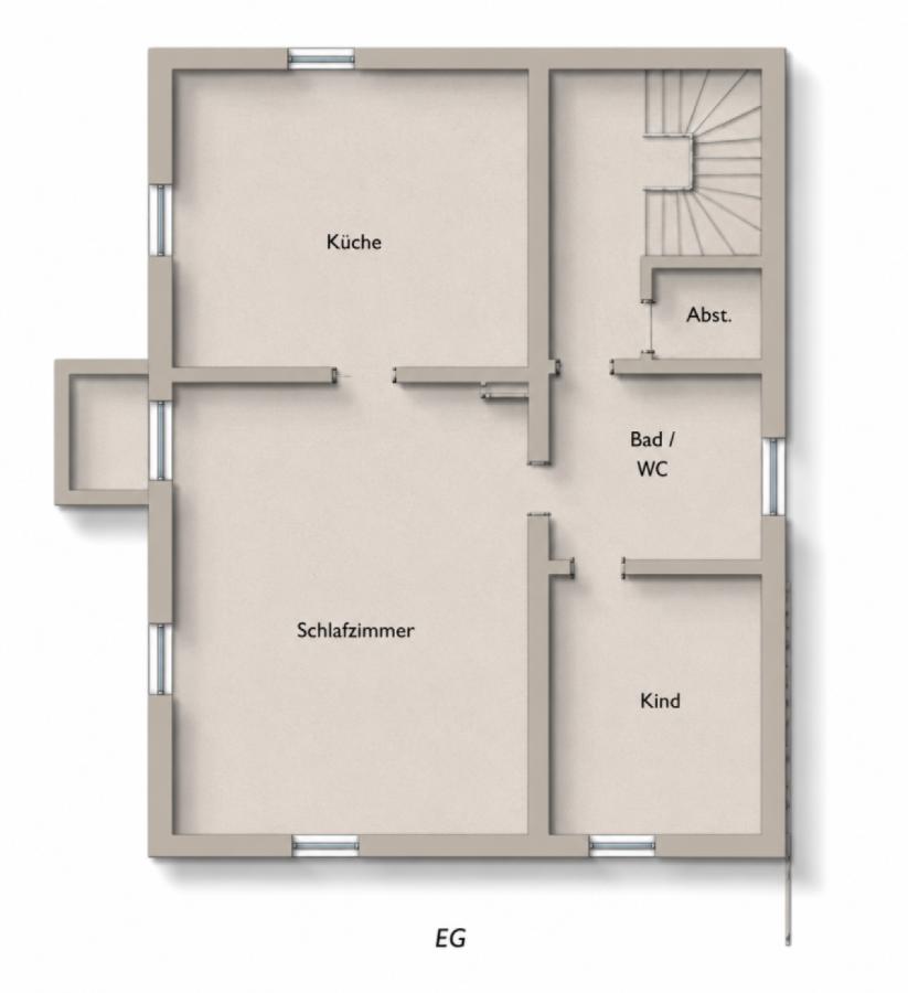 Grundriss EG Altbau