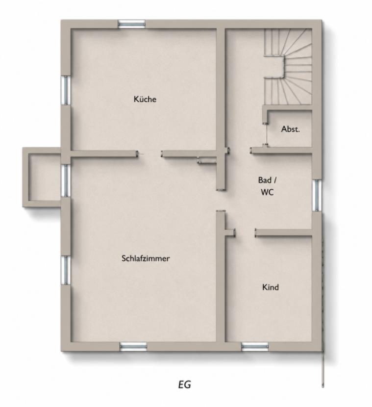 Grundriss EG Altbau