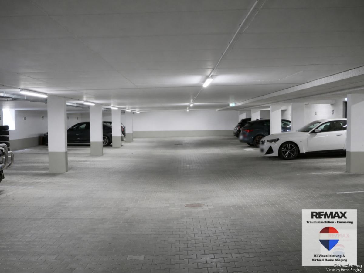 Tiefgaragenansicht