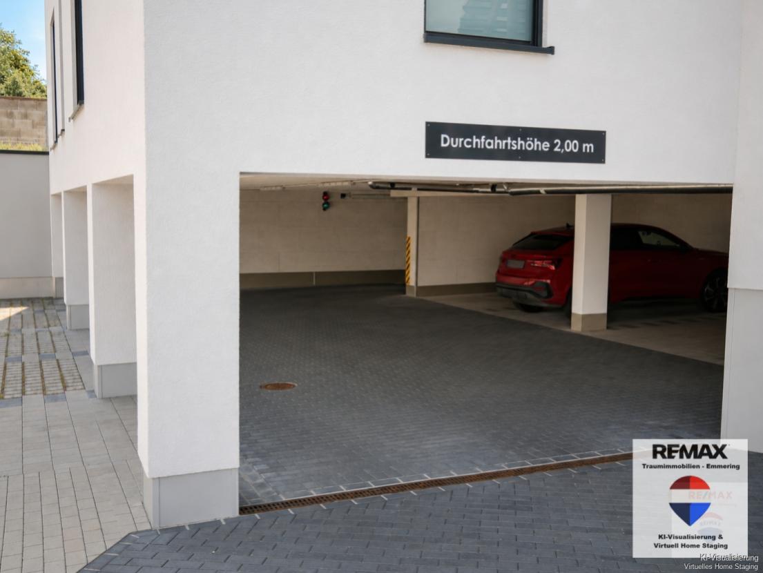 Ansicht Carport