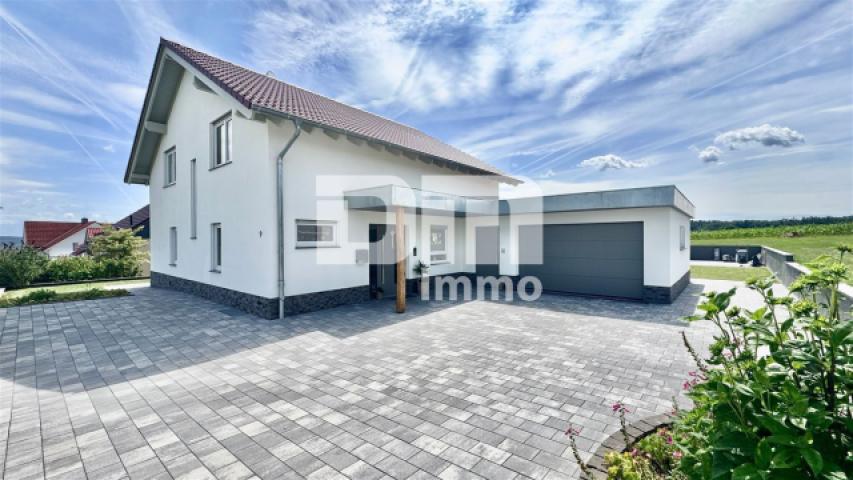 Große Zufahrt / Parkflächen vor dem Haus