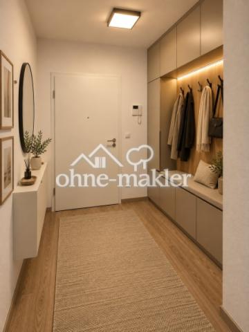 Eingang mit Garderobe