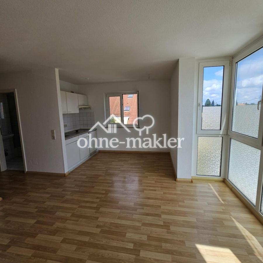 Küche im Wohn-und Schlafzimmer