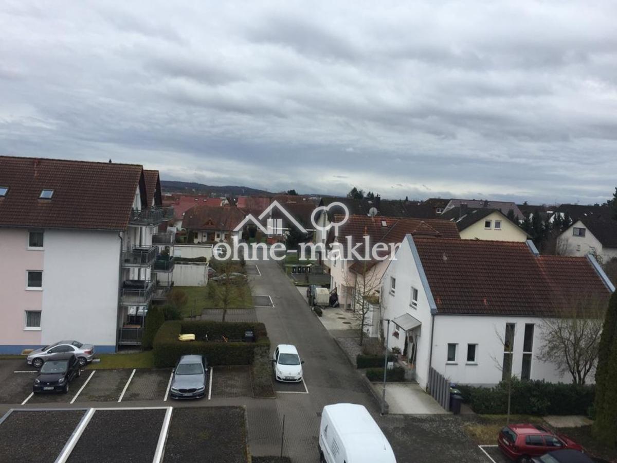 Ausblick vom Balkon