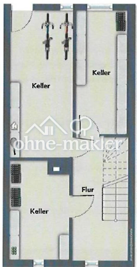 UG Kellergeschoss mit Ausgang 