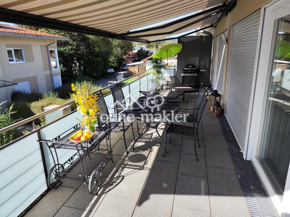 25 m² Südbalkon