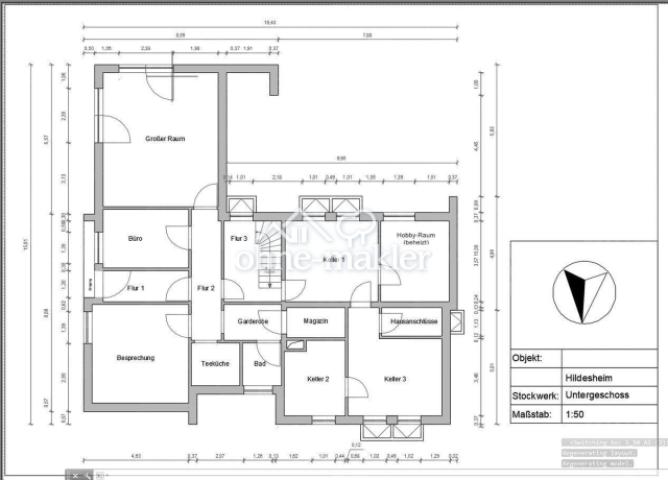 Grundriss unten (Büro/ELW/...)