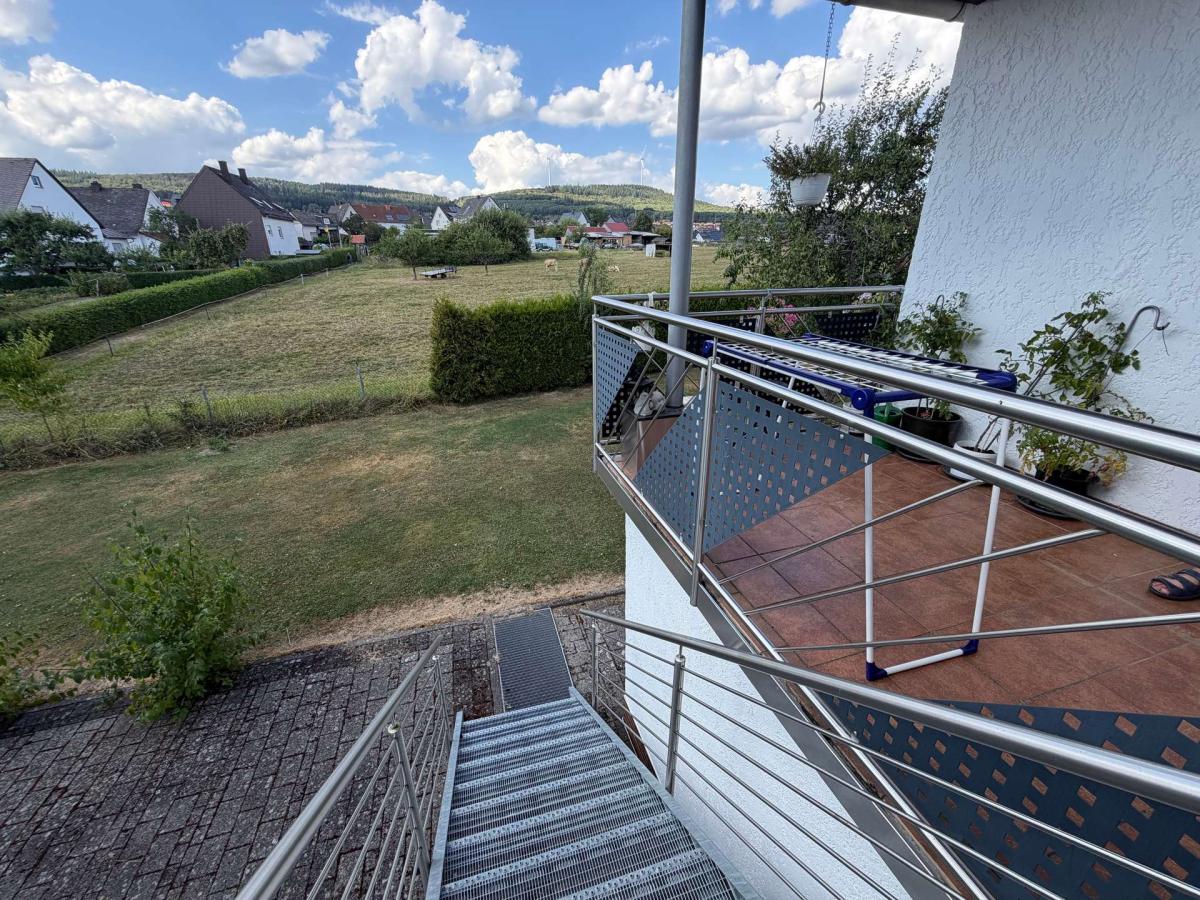 Terrasse mit Gartenblik