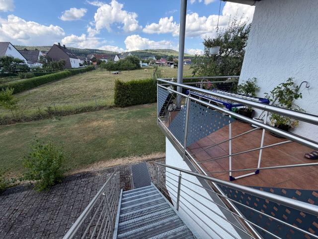Terrasse mit Gartenblik