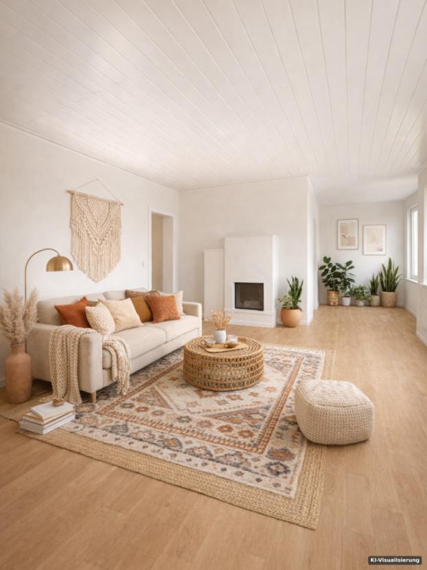 Wohnzimmer (KI-Visualisierung)