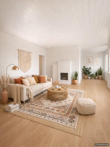 Wohnzimmer (KI-Visualisierung)