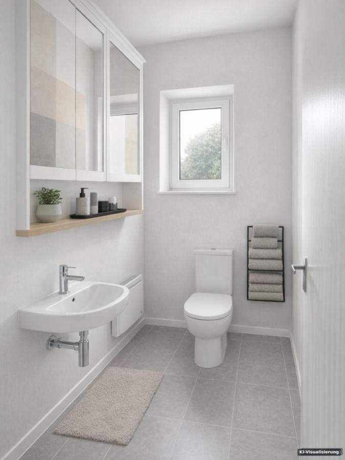 Gäste WC (KI-Visualisierung)
