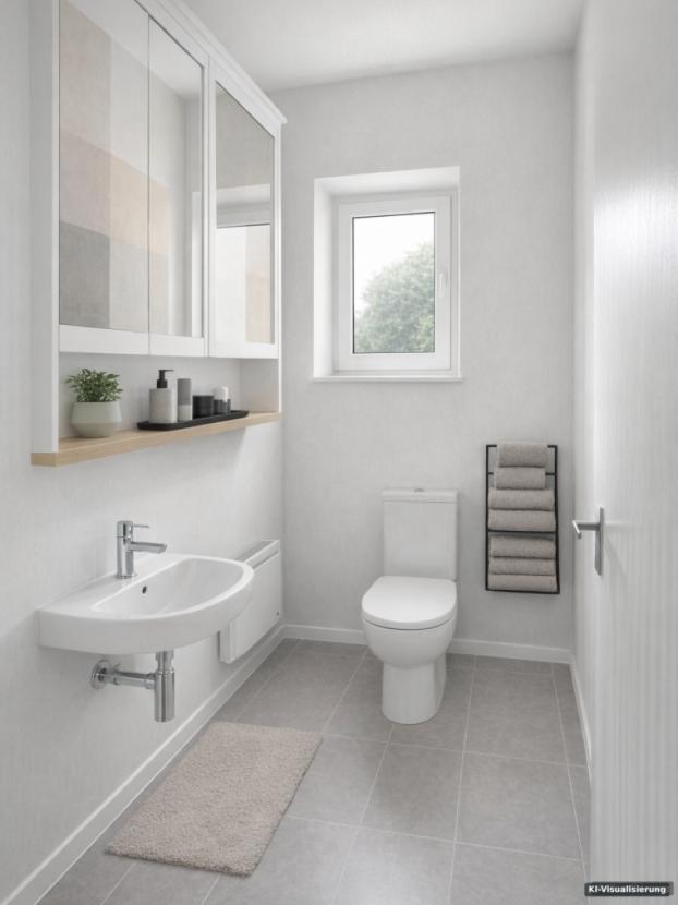 Gäste WC (KI-Visualisierung)