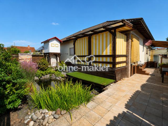 Garten Terrasse mit Markise