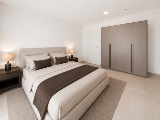 Schlafzimmer EG Staging