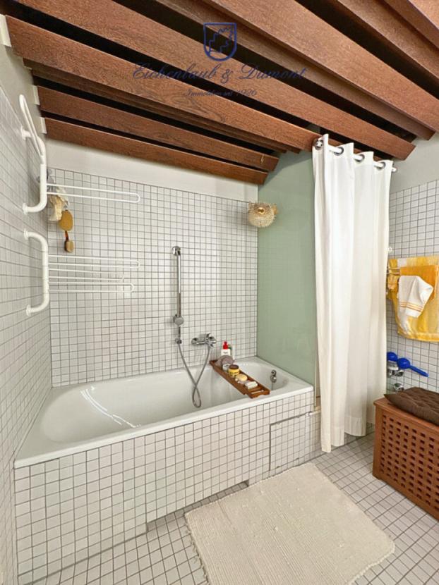 Badewanne und Dusche