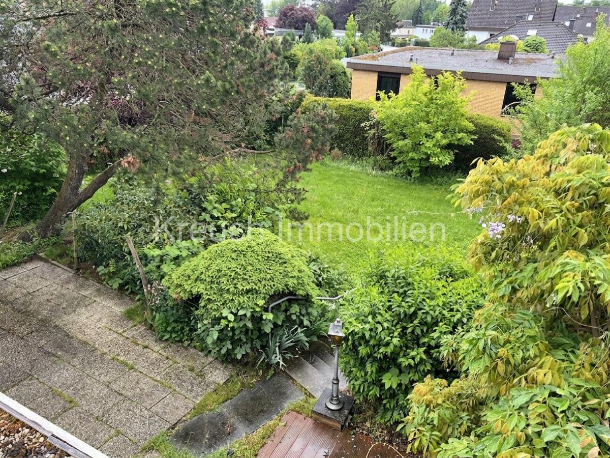 Blick auf das Grundstück