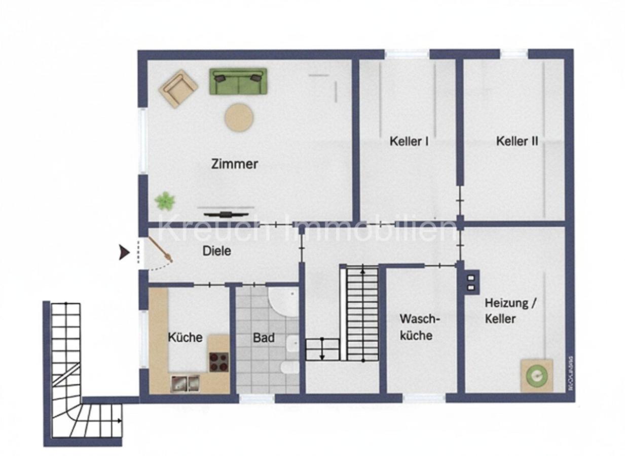 Grundriss Einliegerwohnung