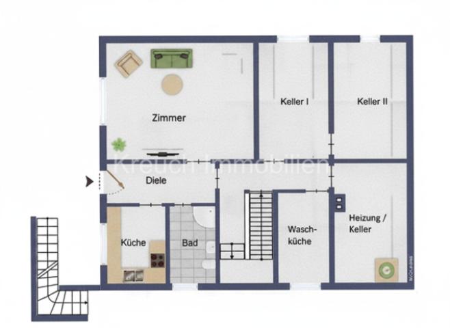 Grundriss Einliegerwohnung