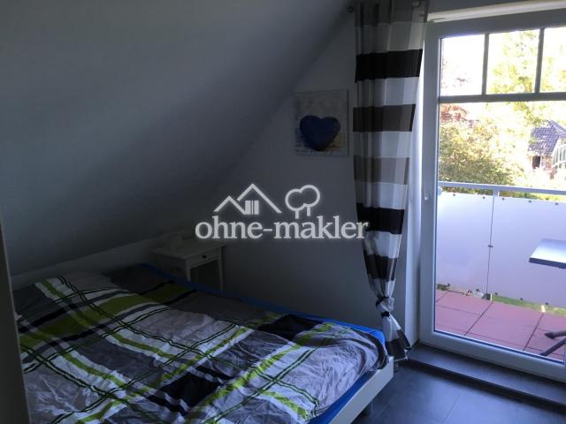 Schlafzimmer mit Balkon
