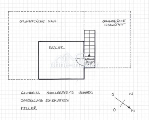 Grundriss Keller