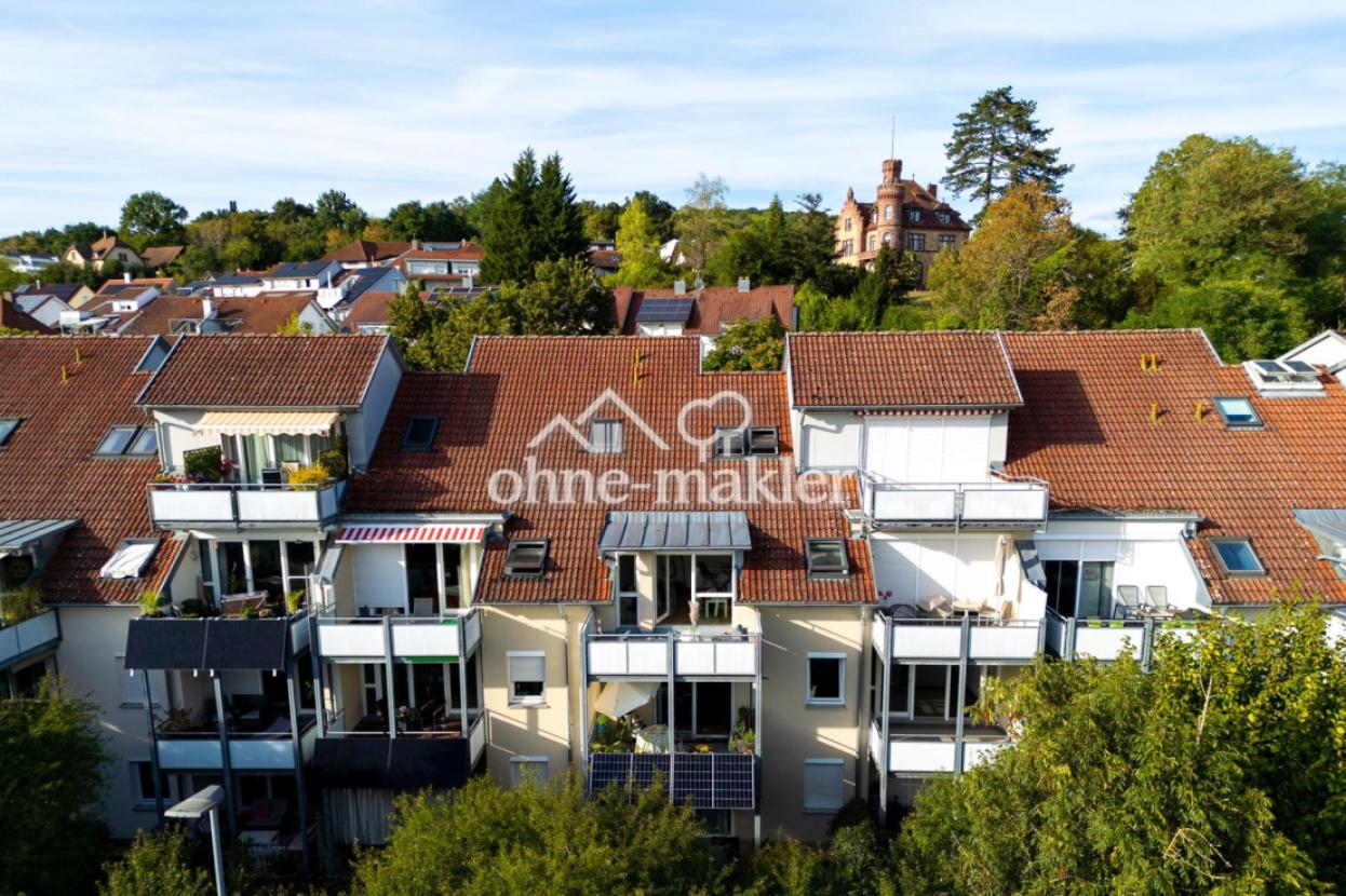 Blick auf den Balkon