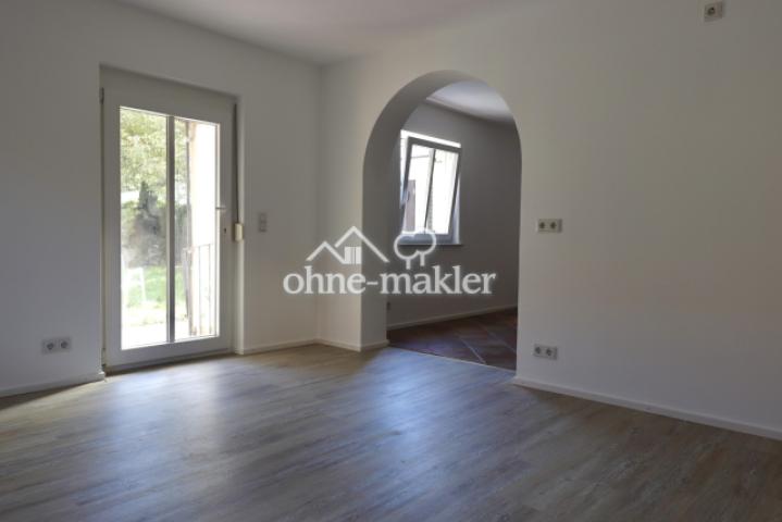 Wohnküche, Terrassenzugang