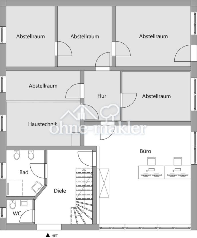 Grundriss Untergeschoss